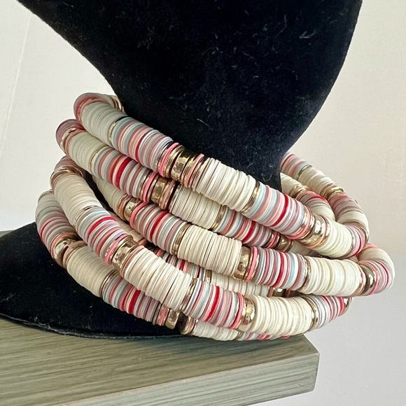 Evereve Blake Sequin Bracelets - Six - Picture 2 of 5